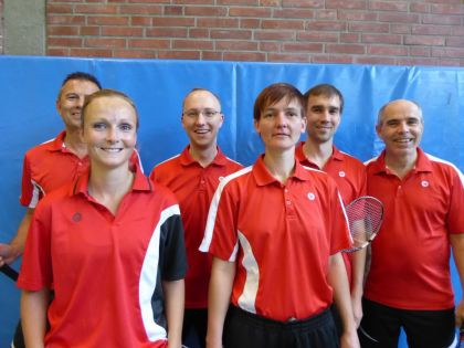 Badminton-Mannschaft beim FTV