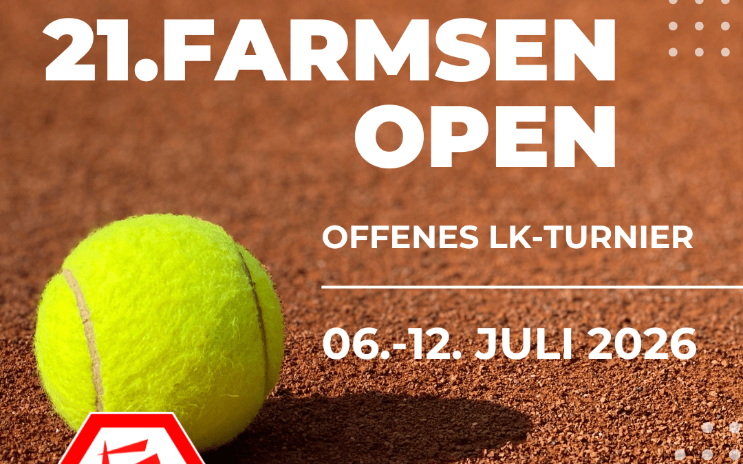 Farmsen Open 2026 Teaser Plakat